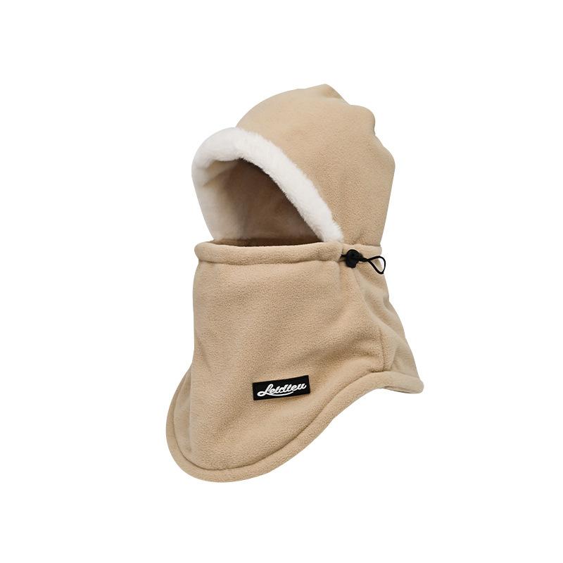 Hats men and women winter cold mask scarf ear protection riding motorcycle headgear windproof warm hat tide