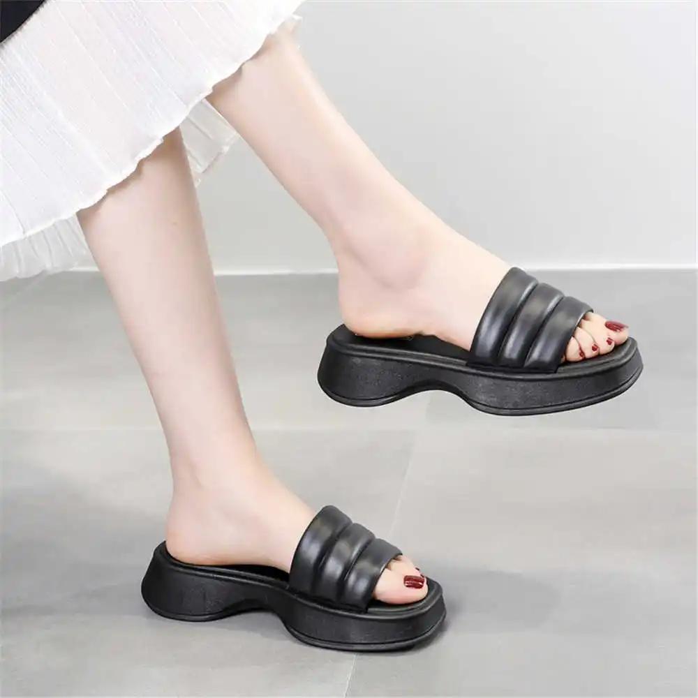 Ete Plus Size Woman Summer Sandals Soft Sole Slippers Women's Silver Shoes Sneakers Sports Sapatenos Vzuttya Gifts Kawaiis
