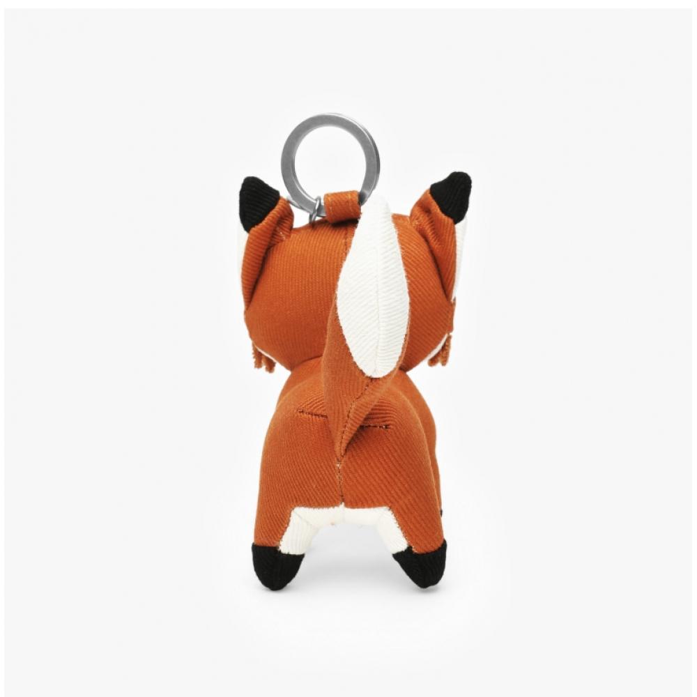 Maison Kitsune Mm06906ww0105 P860 Fox Bag Charm Key Ring
