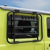 Auto Hinten Fenster Glas Rüstung Zäune Vent Schutz Rahmen Regal Für Suzuki Jimny 2019 Up Auto Statten ( Aluminiumlegierung )