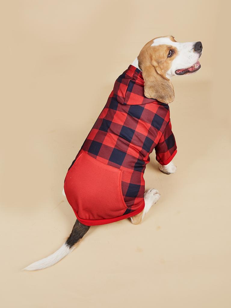 Dog Hoodie Plaid Mesh for Small Dogs Comfortable Costume Puppy with  Doggie Pet Clothes Cat Apparel