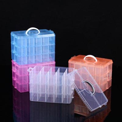 Transparenter mehrschichtiger abnehmbarer Organizer für Kosmetik, Schmuck, Spielzeug und Socken