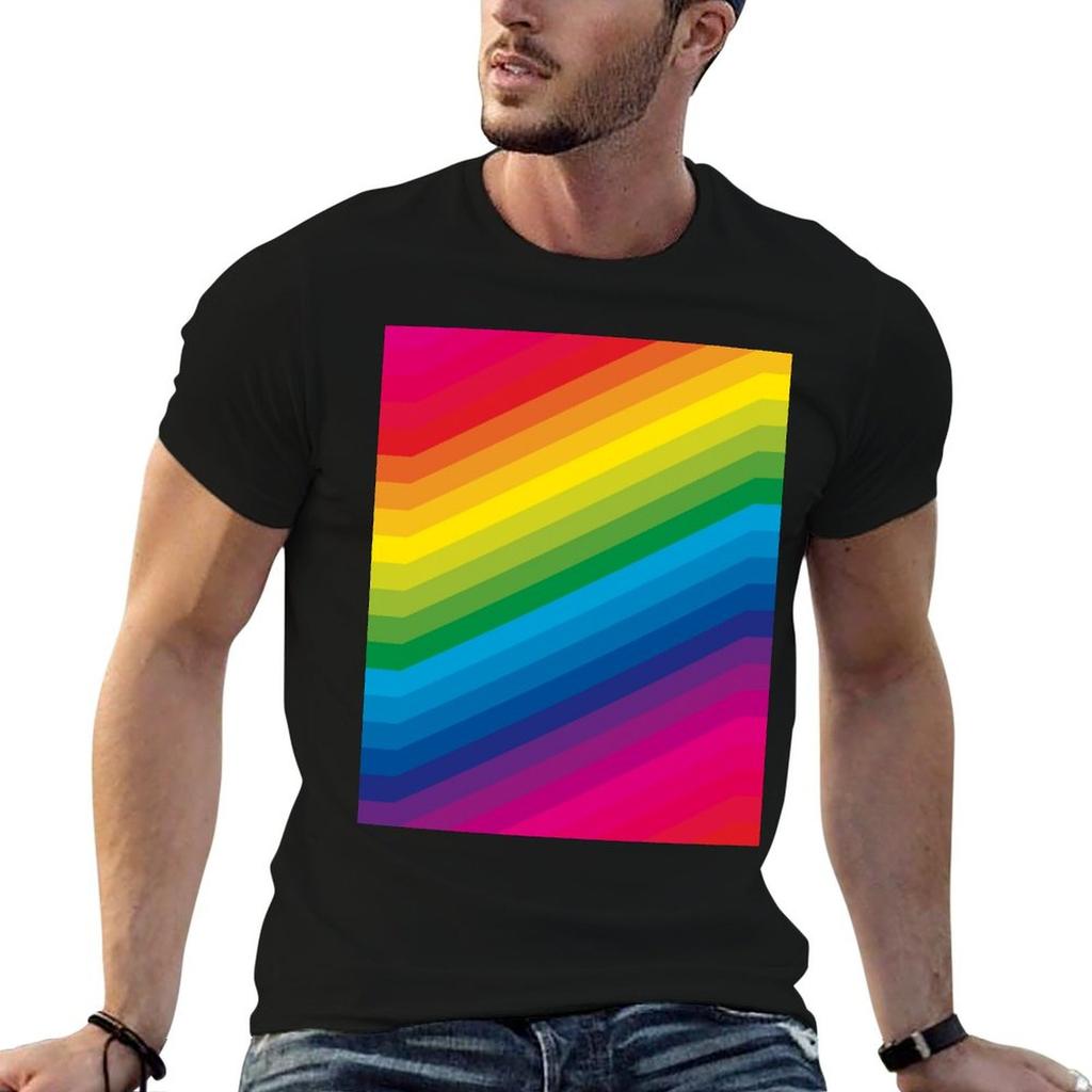 Rainbow Tshirt T Shirts For Unisex Cotton Soft T Shirt For Unisex 100 Percent Cotton T Shirt For Unisex Tshirt