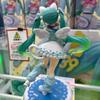 New 19cm Anime Hatsune Miku Figure Sexy Character Ornaments Blue Green chair Kawaii Car Decoration Collectible Model gift