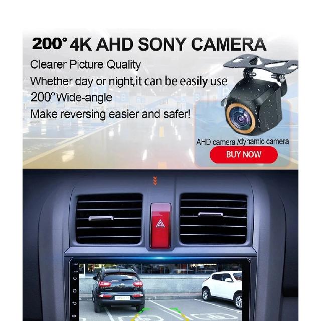 AHD 1920x1080P Car For View Camera 200° Fisheye Golden Lens Full HD Night Vision Vehicle back car reversing Front Camera
