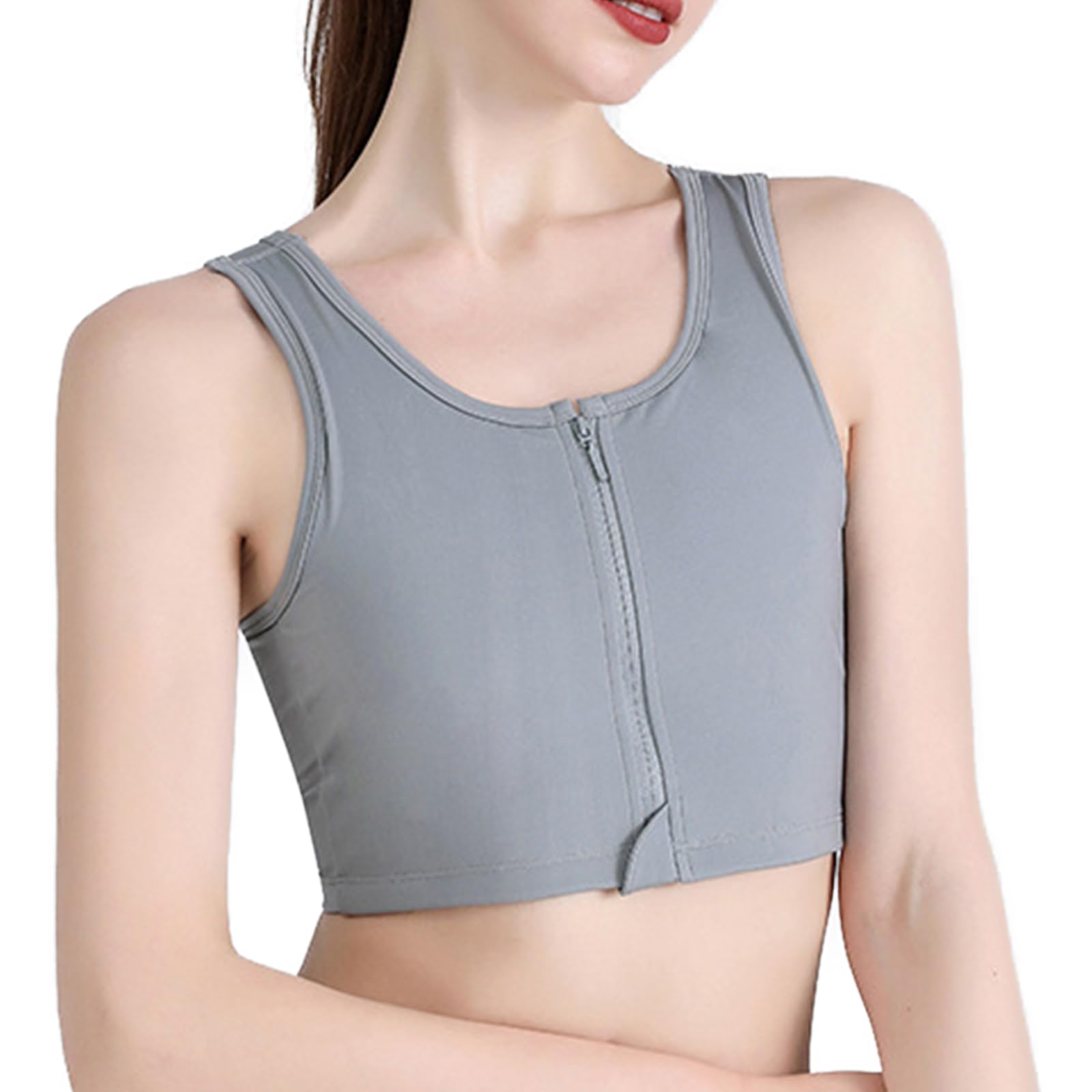 

Рубашка набэ, которая сплющивает большую грудь Корсет, который спортивный бюстгальтер, который делает вашу грудь выглядеть компрессионная рубашка с грудью обычный бюстгальтер, который серый