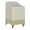 600D Oxford-Gewebe Wasserdichte Möbelabdeckung Korbstühle Garten Terrasse Rattan Sitz Außenschutz L70*B90*H115cm