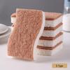 Eco-Friendly Pulp & Cotton Dishwashing Sponge and Brush Set