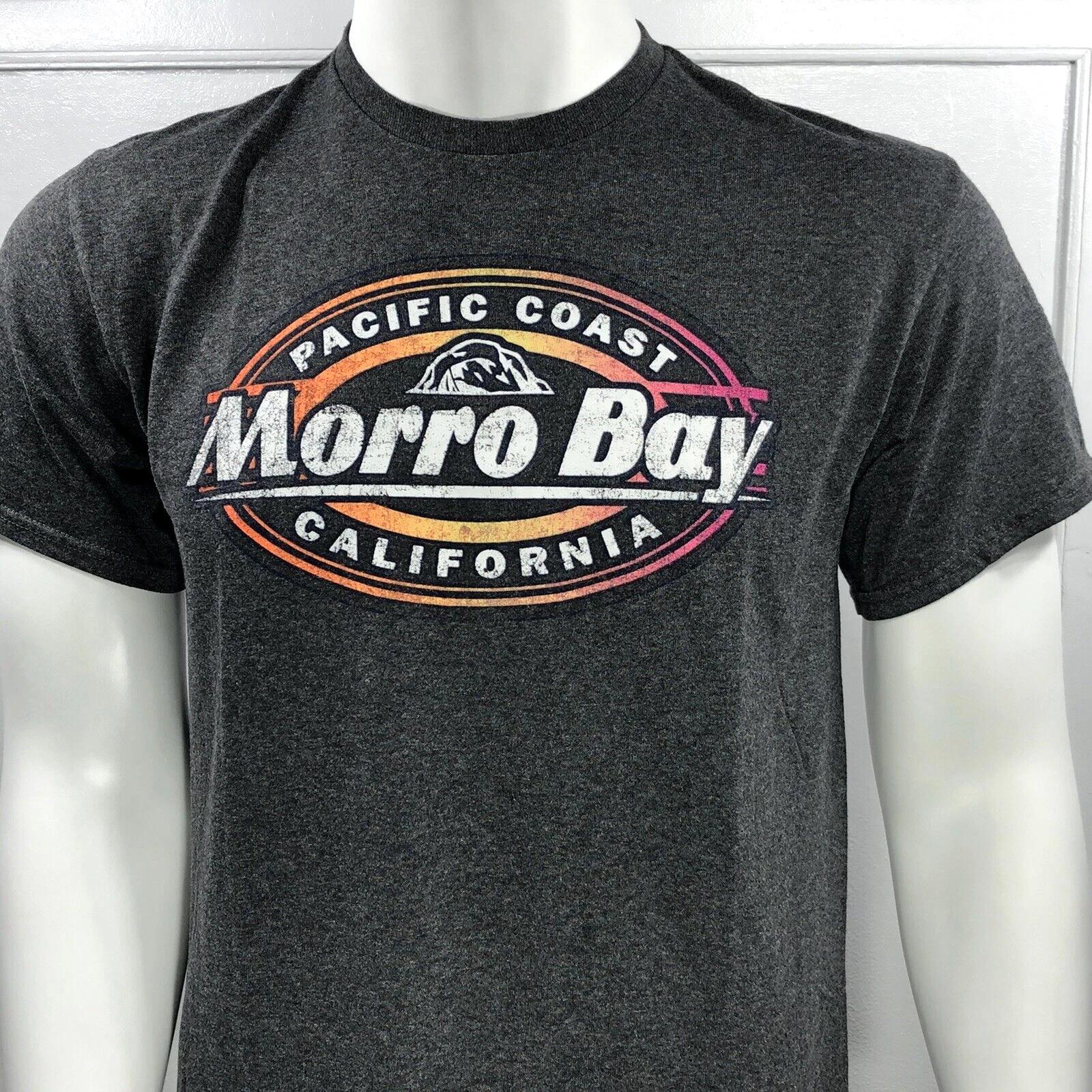 

California Pacific Coast T Shirt Mens Morro Bay Logo Size S S