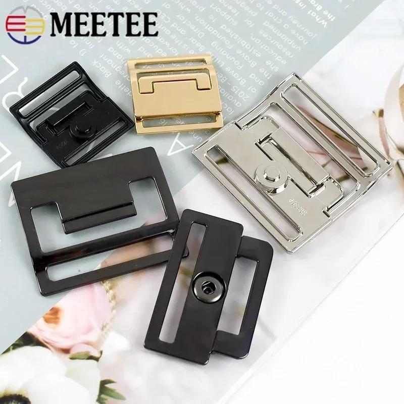 2/5/10Pcs Metal Buckle 30/50mm Combination Buckles for Connecting Waistbands Coats Handbags Straps Adjustable Clasp Accessories