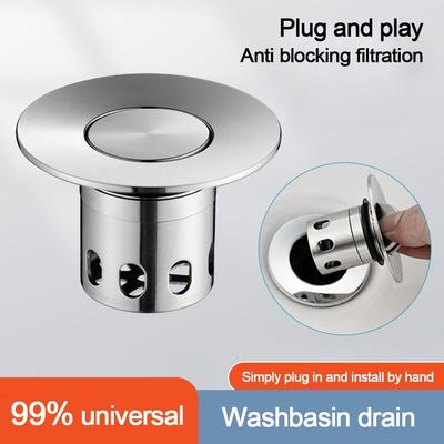 Anti Clog Wash Basin Drain Filter Mesh Trap Waste Catcher Floor Drain  Kitchen Bathroom Accessories
