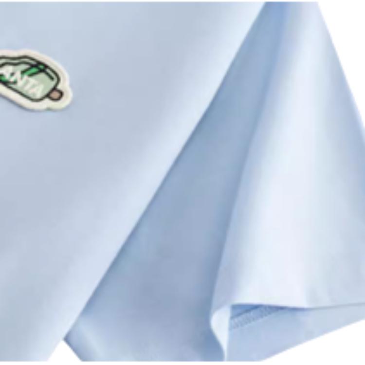 Anta Sports Lifestyle Series Solid Color Round Neck Comfortable Breathable Versatile Short Sleeve T-Shirt Women T-Shirts Sky-Blue 962528112-4