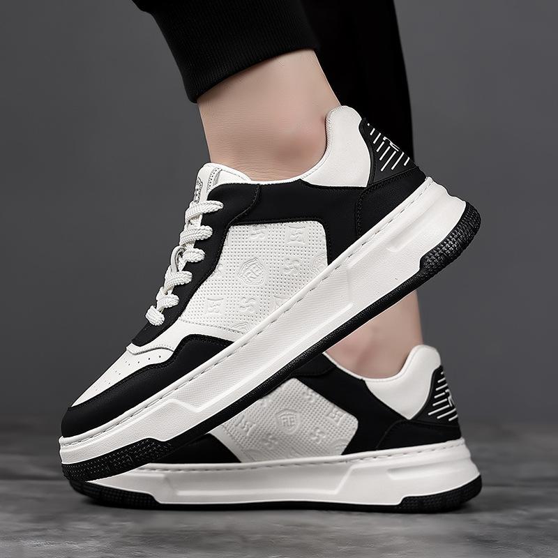 Spring new board shoes men's platform Korean version color matching fashion trendy shoes men's sports and leisure shoes versatile men's shoes