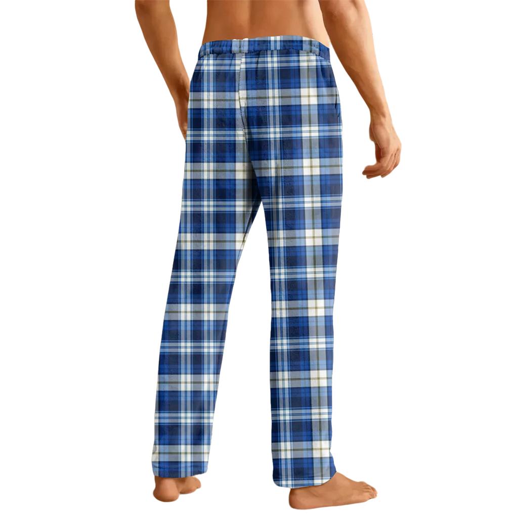 Men's Home Soft Pajama Pants Drawstring With Pockets Casual Sports Pants