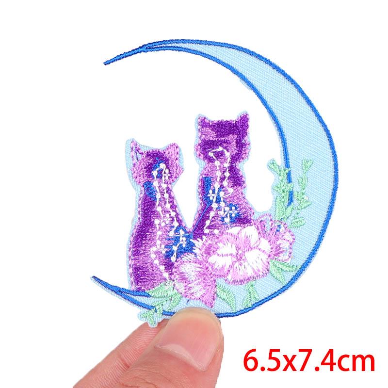 Cartoon /Band Aid Love Embroidery Patch Jeans Sewing Applique Iron On Patches For Clothing Rainbow Letter Patches On Clothes Diy 