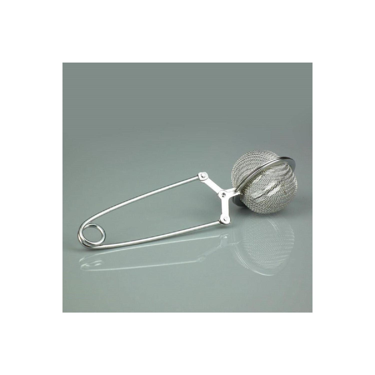 

Herbal Tea Brewing Strainer, Glass And Teapot Compatible Metal Strainer білий