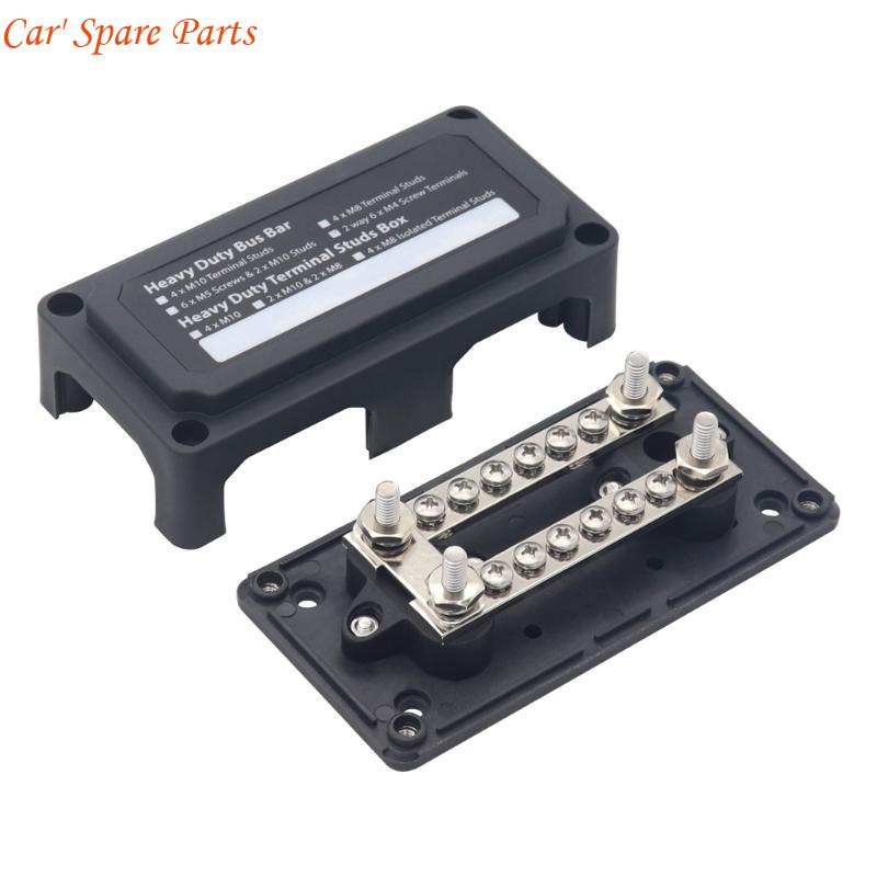 Y4UA Heavy Duty Power Distribution Block 100A Module Design for Car & Boat Durable