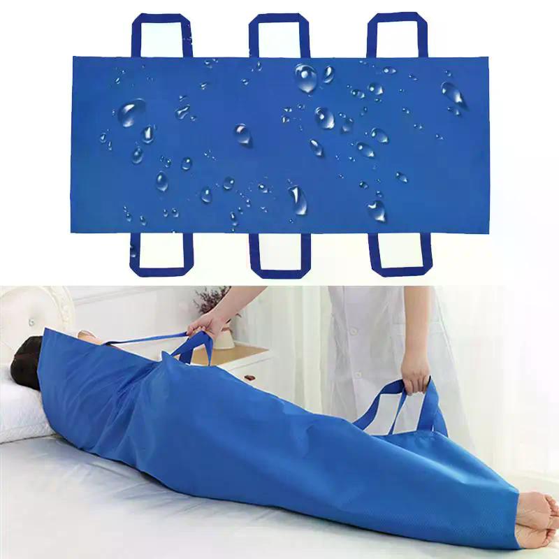 Cintura di Trasferimento Morbida Stretcher per la Casa Posizionamento Tappetino da Letto Tappetino per il Cambio Assistenza Tappetino per il Trasporto Aiuto per Girare Paziente Anziano Allettato