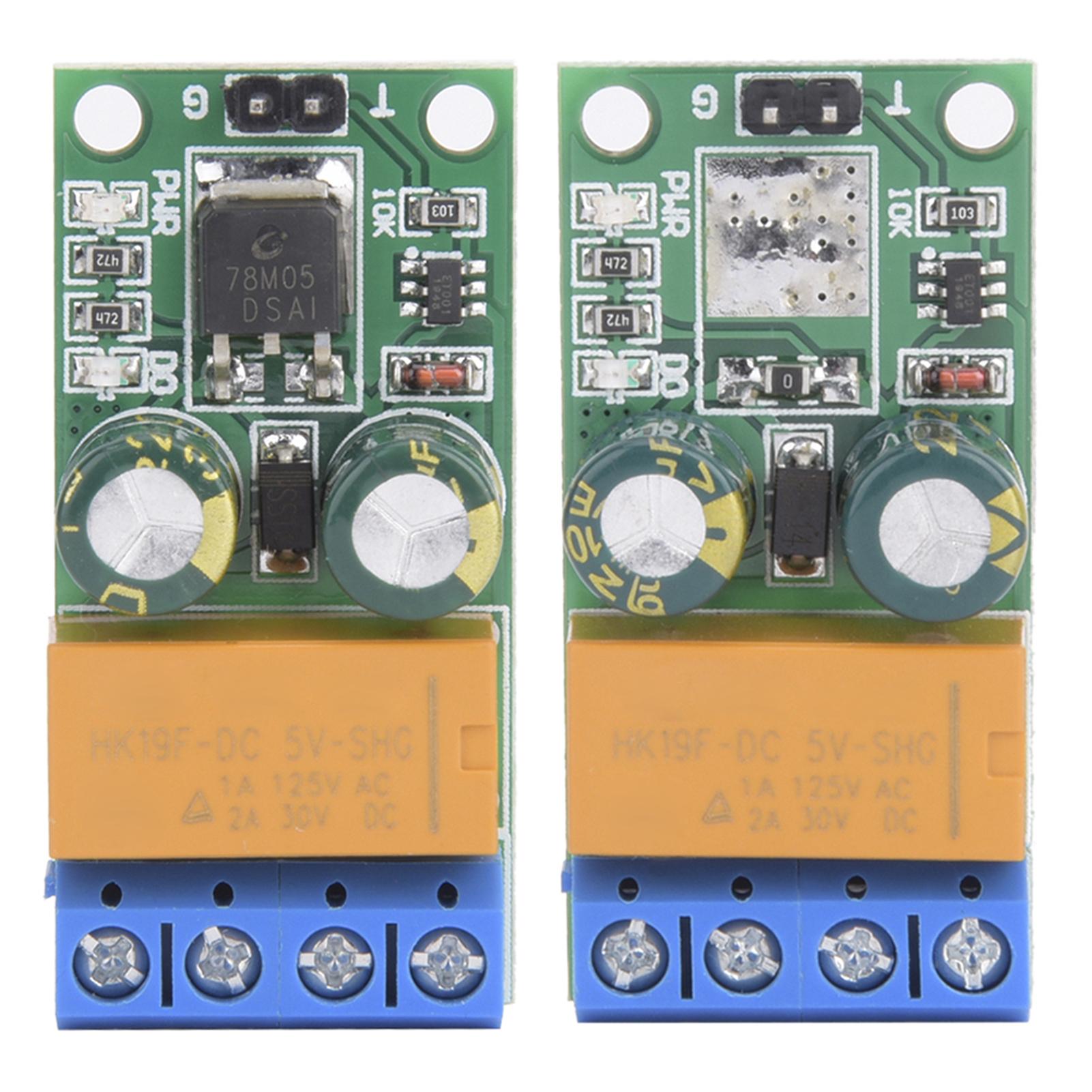 

DR55B01 Motor Forward Reverse Controller Module Self Locking Reverse Polarity Relay Forward/Reverse Controller Module 24V