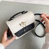 DIY Crossbody Bag Making Materials Kit PU Leather Cambridge Bags Sewing Set for Women Handmade Handbag Semi-finished Accessories