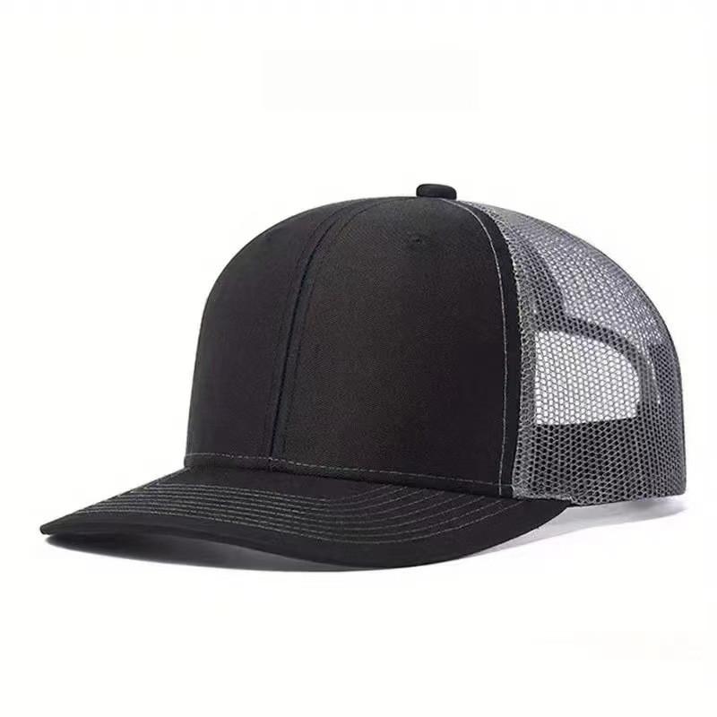Richardson 112 Unisex Siatkowa Czapka Trucker Oddychający Kapelusz Przeciwsłoneczny z Lekko Zakrzywionym Daszkiem Czapka Baseballowa dla Wszystkich