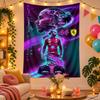 Polyester Wall Tapestry with Lewis Hamilton Design, Decorative Hanging for Bedroom Living Room Dorm