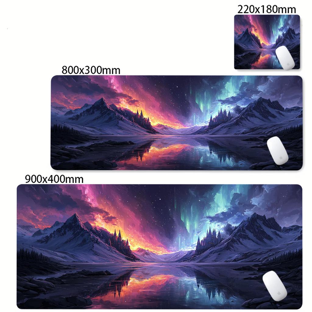 Scenery Mouse Pad Sunset Landscape Desk Mat Rubber NonSlip office Mousepad Pc Accessories Keyboard Gaming Mats XXL Tapis Souris