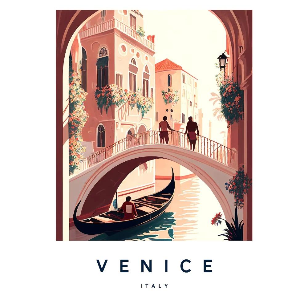 Florenz Italien Europa Reise Stadtlandschaft Poster Amalfi Rom Toskana Sardinien Leinwanddruck Malerei Wandkunst Büro Heimdekor