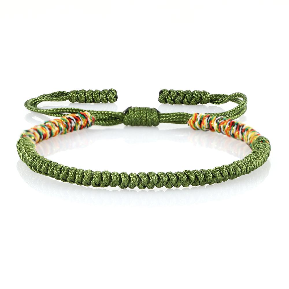 A Handmade Tibetan Buddhist Bracelet, Lucky Bracelet, Woven Black and Red String Bracelet for Men and Women, Couple Jewelry Gift
