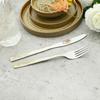 16Pcs 304 Stainless Steel Dinner Tableware Coffee Spoon Knife Fork Dinnerware Flatware Set Gold Cutlery Set Kitchen Silverware