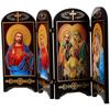 The Virgin of Wooden Ornament Christmas Table Decoration