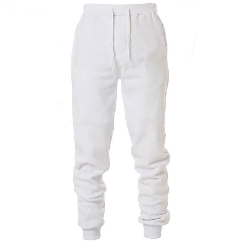 Mens Joggers Casual Pants Fitness Men Sportswear Tracksuit Bottoms Skinny Sweatpants Trousers Black Gyms Jogger Track Pants