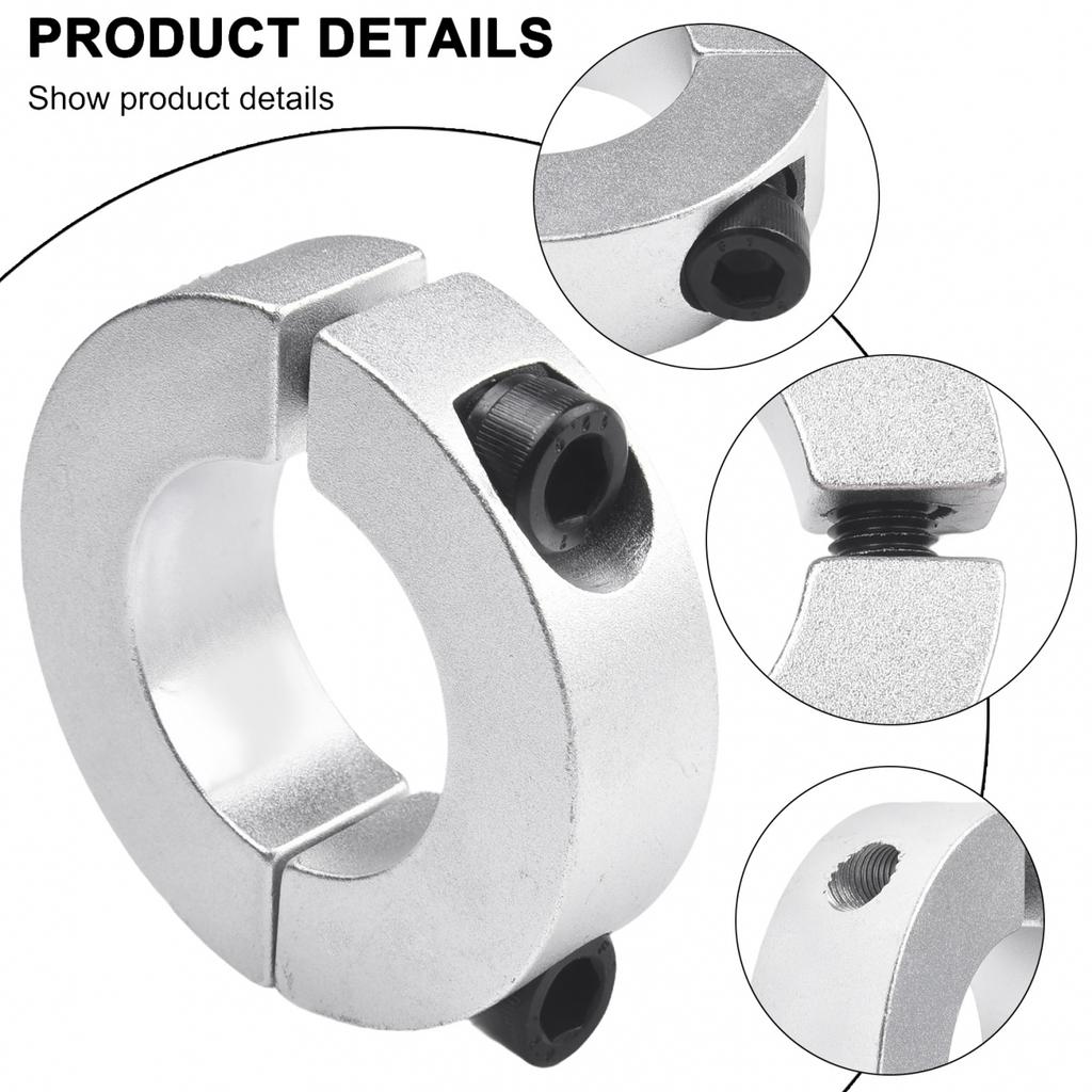 Aluminium Shaft Clamp Shaft Clamp Collar Double Split Shaft Clamp