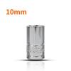 Slotted Ratchet Lock Design 14 Socket Wrench Head Sleeve for Secure Grip 1pc