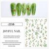 Chinese Ink Bamboo Trend Nail Art Stickers: Self-Adhesive Tearable Decals for DIY Decoration.