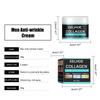 Men Collagen Anti-Wrinkle Cream Hyaluronic Remove Wrinkles Moisturizing Anti-Aging Firming Lifting Whiten Brightening Face Care