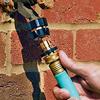 Gartenschlauch-Anschlussstücke, Schnellverschluss-Gartenschlauch-Anschlüsse, 46085 Zoll Auslaufsicherer Wasserschlauch-Adapter, Universelle Schlauch-Schnellverschluss-Anschlussteile