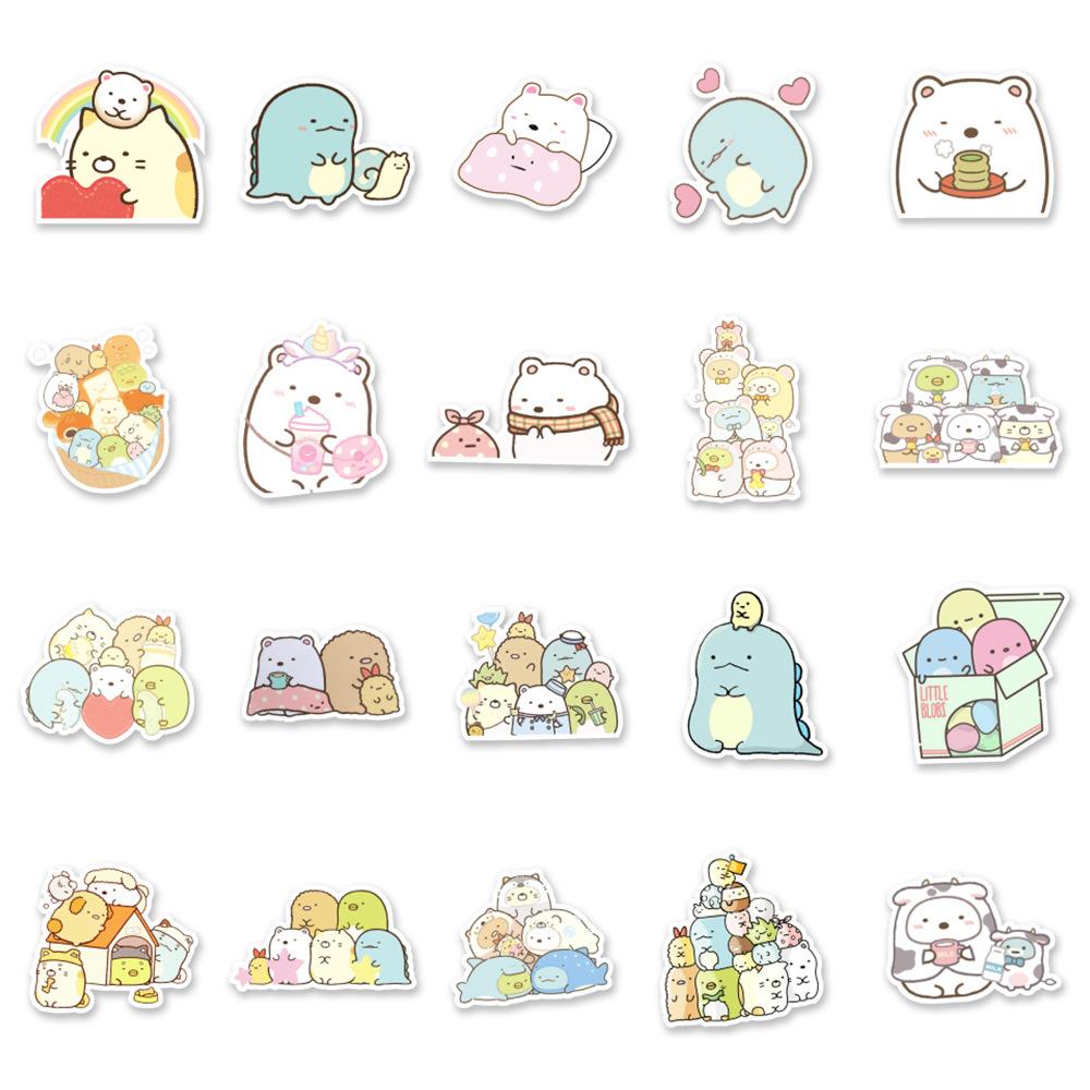 50 Games Corner Creatures 2 Laptop Skateboard Water Cup Suitcase Doodle Decoration Stickers