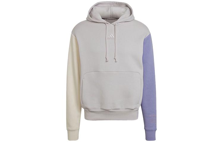 Adidas Sweatshirts Unisex Purple Hooded Moderate Plus Size HU0414 M
