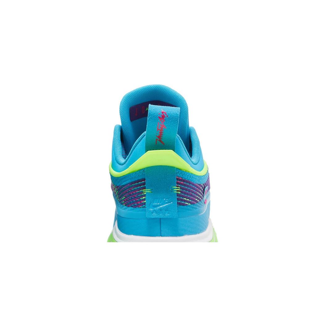 Luka Doncic Air Jordan 36 Low PF 'Laser Blue' (Unisex) Laser Blue / Electro Purple / Pink Prime / Electric Green Basketball Shoes DN4195 430