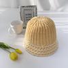 Men's and Women's Daily Bucket Hat Knit Line Down Bucket Hat
