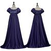 Bridgerton Dress Medieval Renaissance Ball Gown Victorian Corset Bodice Elegant Tea Party Costume Wedding Guest Bridesmaid Dress Flowing Skirt