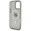 Karl Lagerfeld Iml Metal Choupette Head Magsafe - Etui Iphone 16 Pro (Czarny)