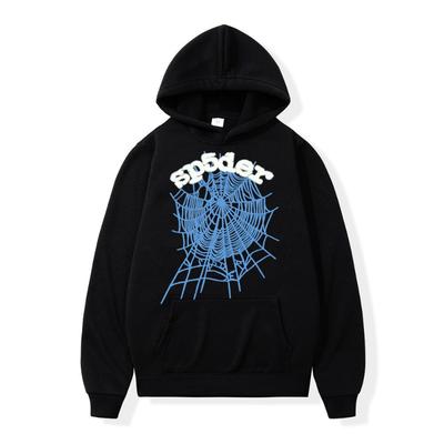 Pullovers Long Sleeves Unisex Spider Web Sweatshirt Sweater Men's Women's Hoodies Winter Fleece