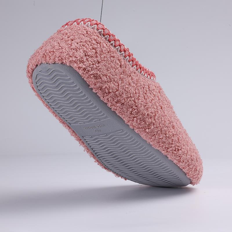 Fashion Litfun Soft Women Slippers Winter Warm Fashion Casual Slippers Outdoor Wear-resistant Rubber Sole Shoes Indoor Flat Women Shoes