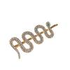 Fashion Hair Clip Snake Headpieces with Rhinestones And Alloy Designs Hair Accessories For Elegant Hairstyles