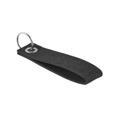 Straight RPET Felt Keyring