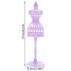 1pc Doll Girls Mannequin Fantasy Display Holder Dress Clothes Gown Hollow Hanger Stand Rack Holder for Dolls