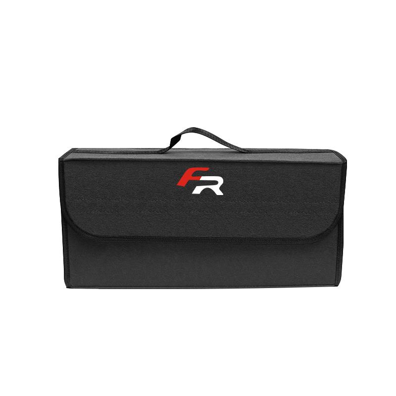 Caja Organizadora de Maletero de Coche Gran Capacidad Bolsa de Almacenamiento Plegable Para Seat Cupra Leon Mk3 Mk2 5f Ibiza 6j 6l Ateca Born FR Formentor