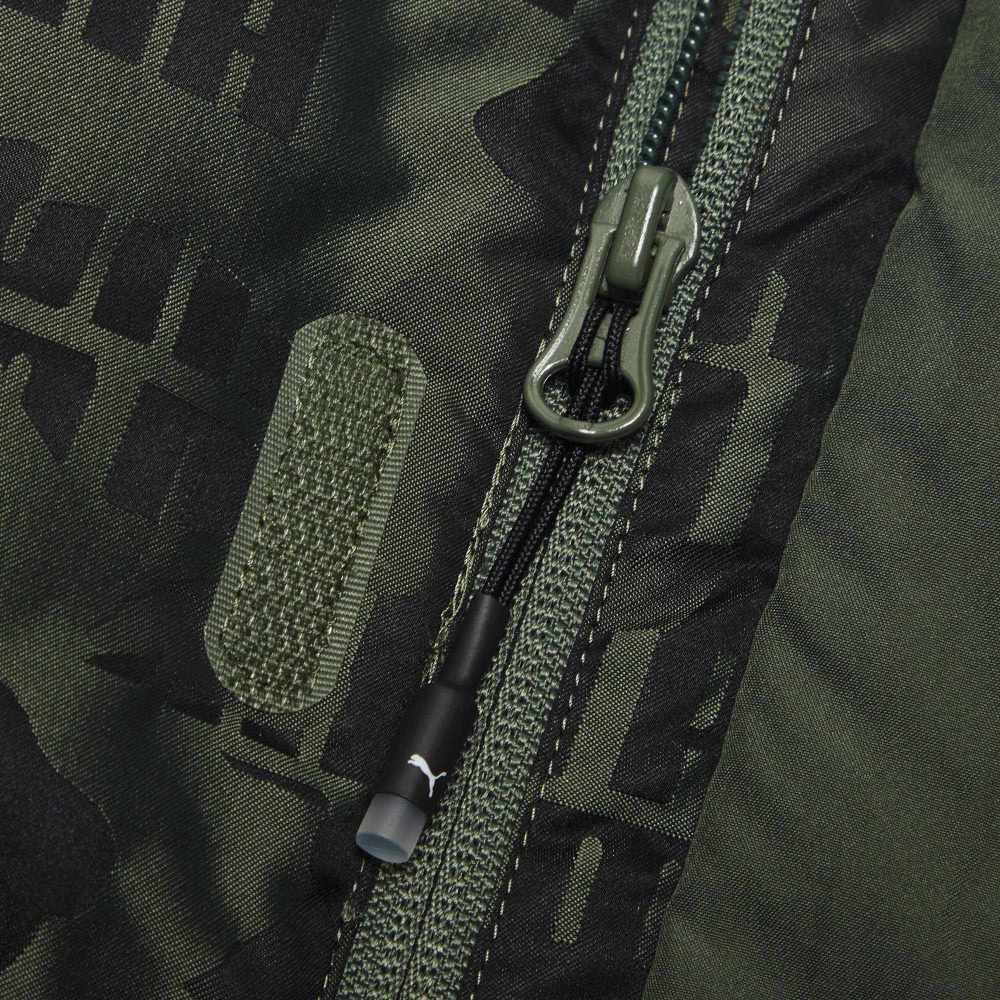 Puma Kamuflasjetrykk Varm Hettejakke i Dun Herre Yttertøy Mørkegrønn 585532-64